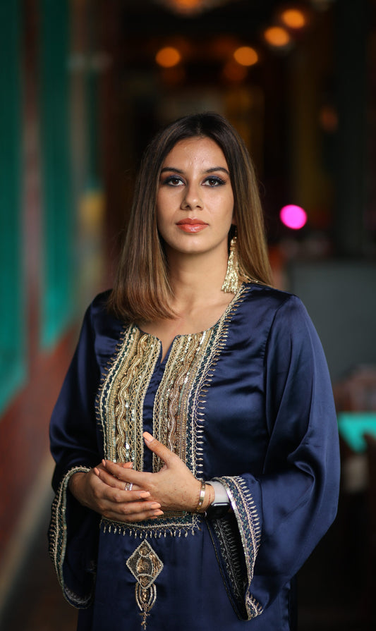 Hand Embroidered Co-Ord Set (2 Pc)