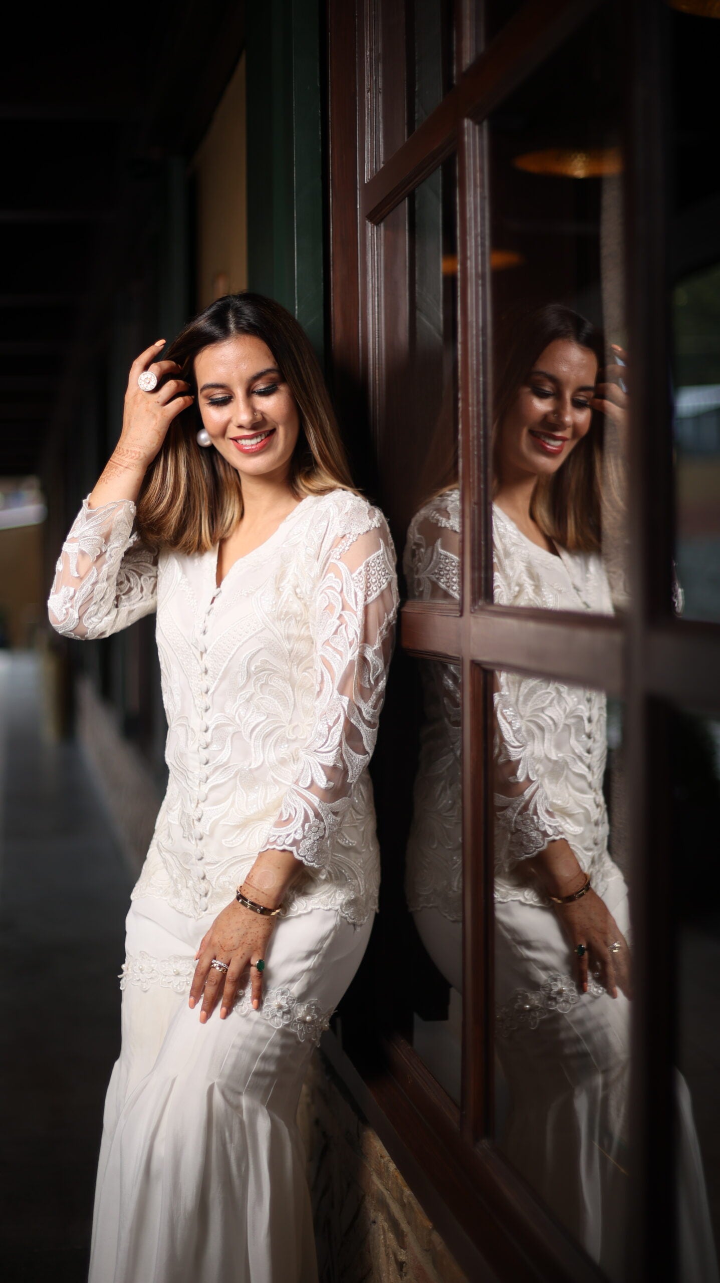 The French Net Co-Ord Set (2 Pc)