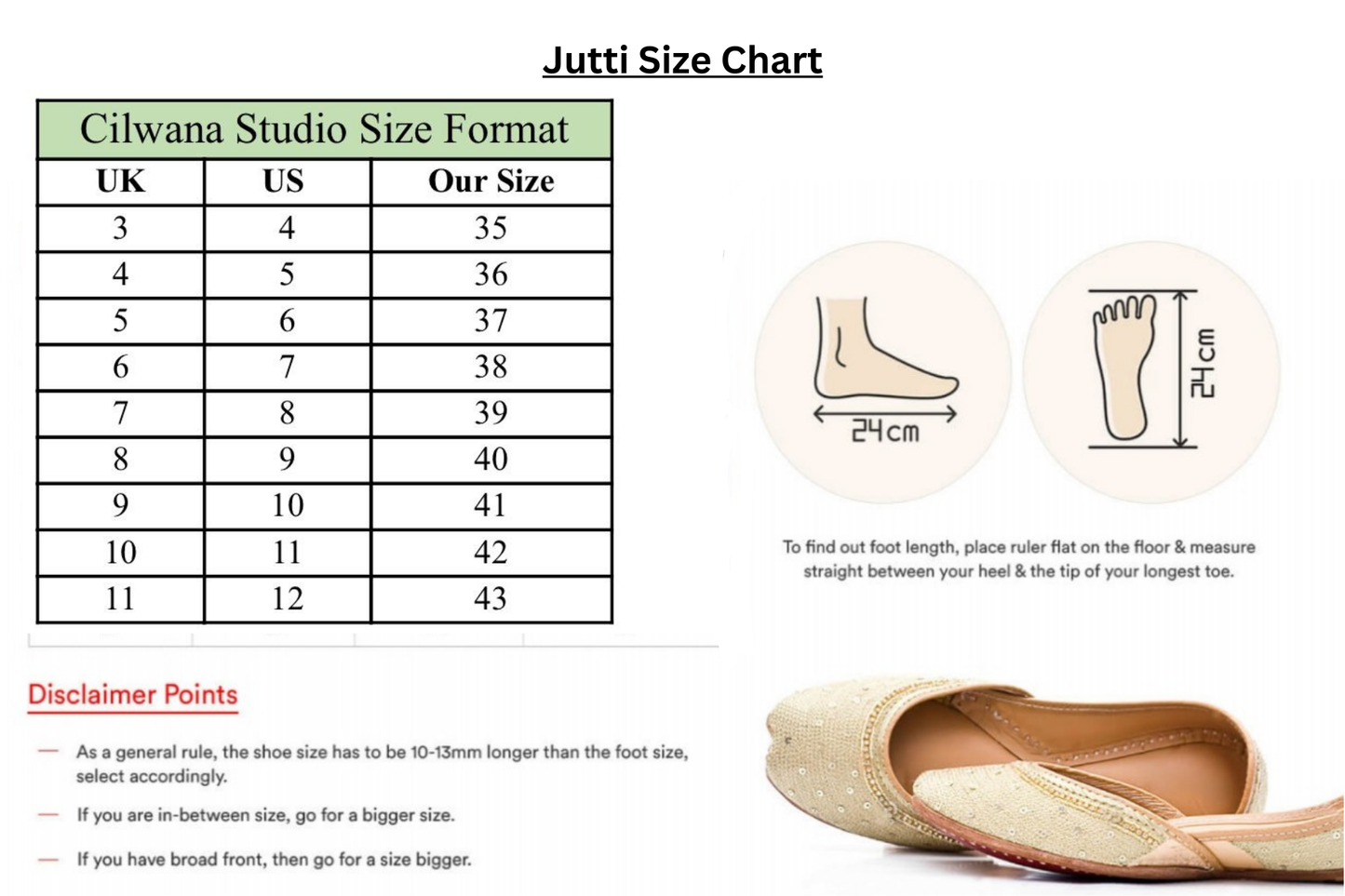 Ice Blue Heavy Dhabka Jutti