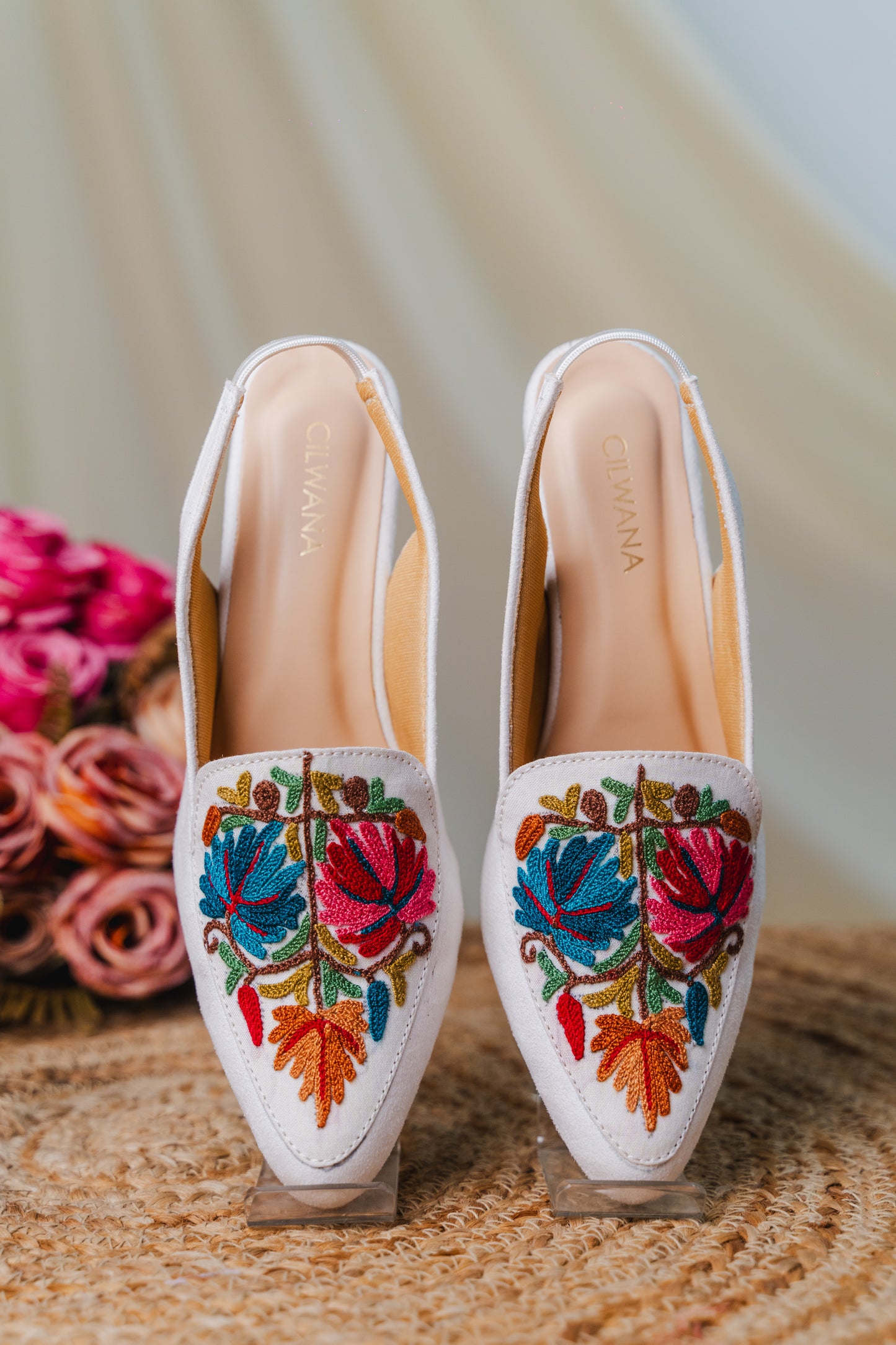 White Multi Chinar Heel