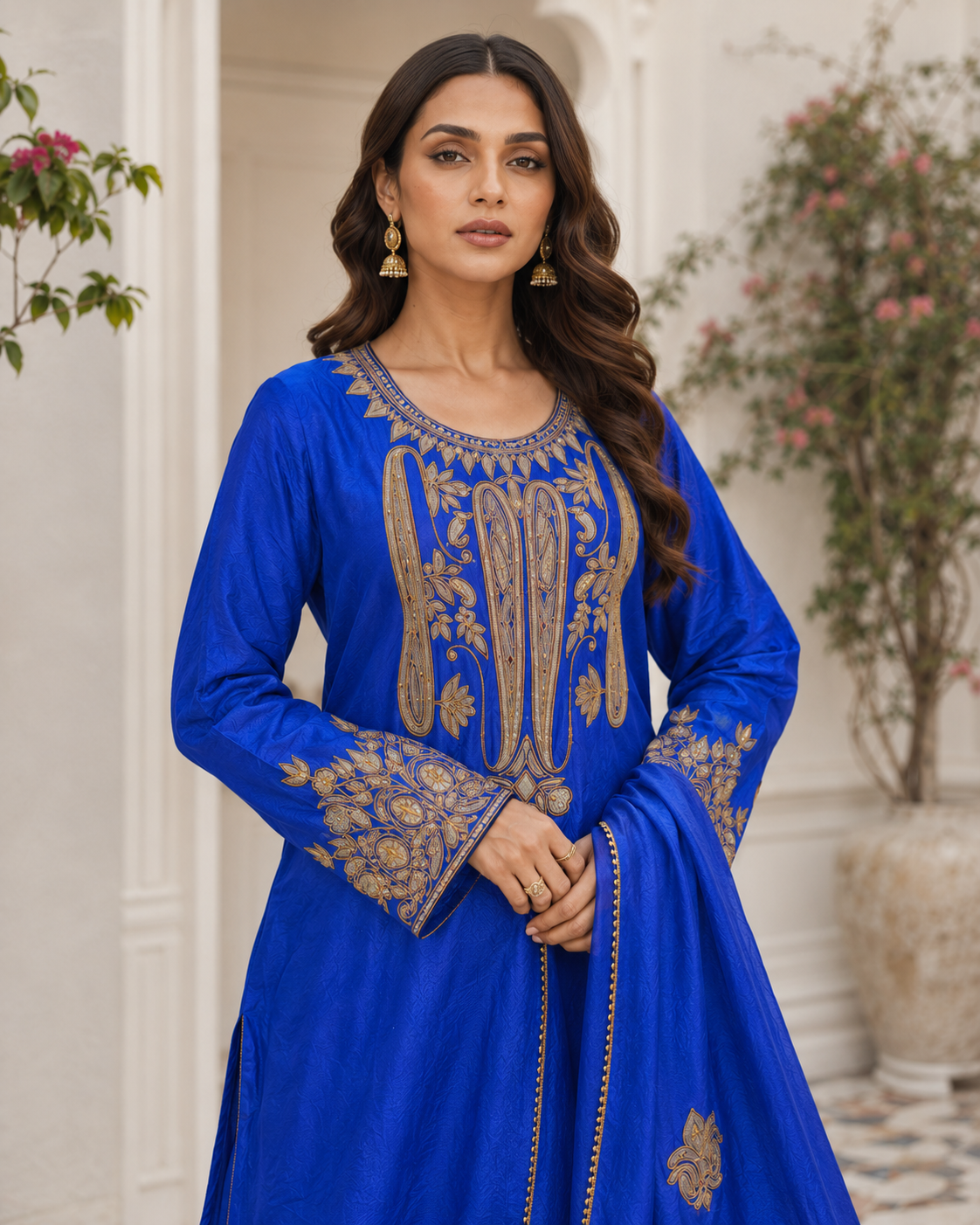 Neel Farshi Tilla Set