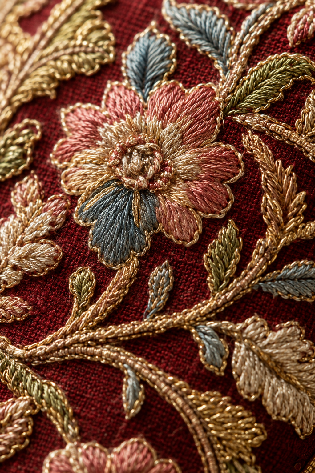 EMBROIDERED FABRIC