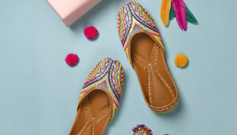 Embroidered Juttis